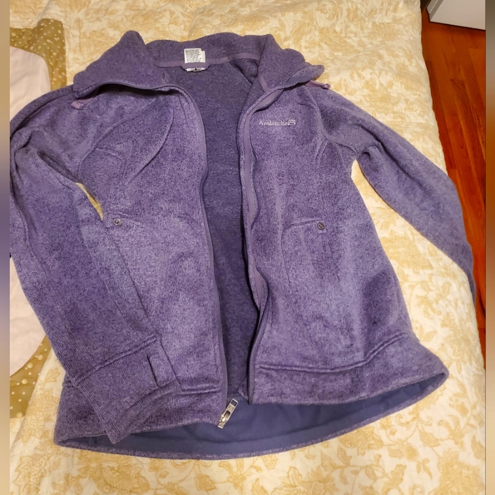 Avalanche Purple Zip Jacket